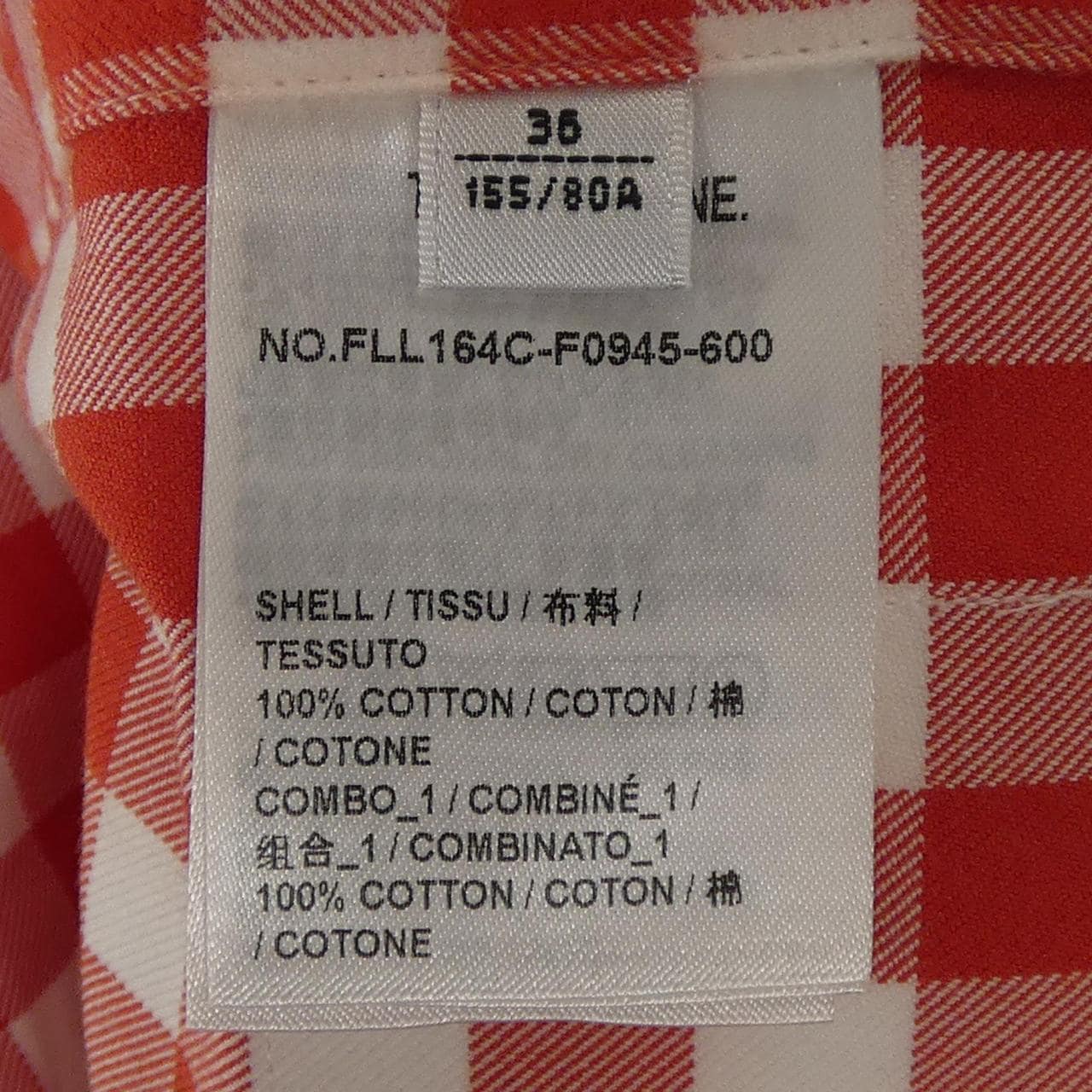トムブラウン THOM BROWNE FLL164C シャツ