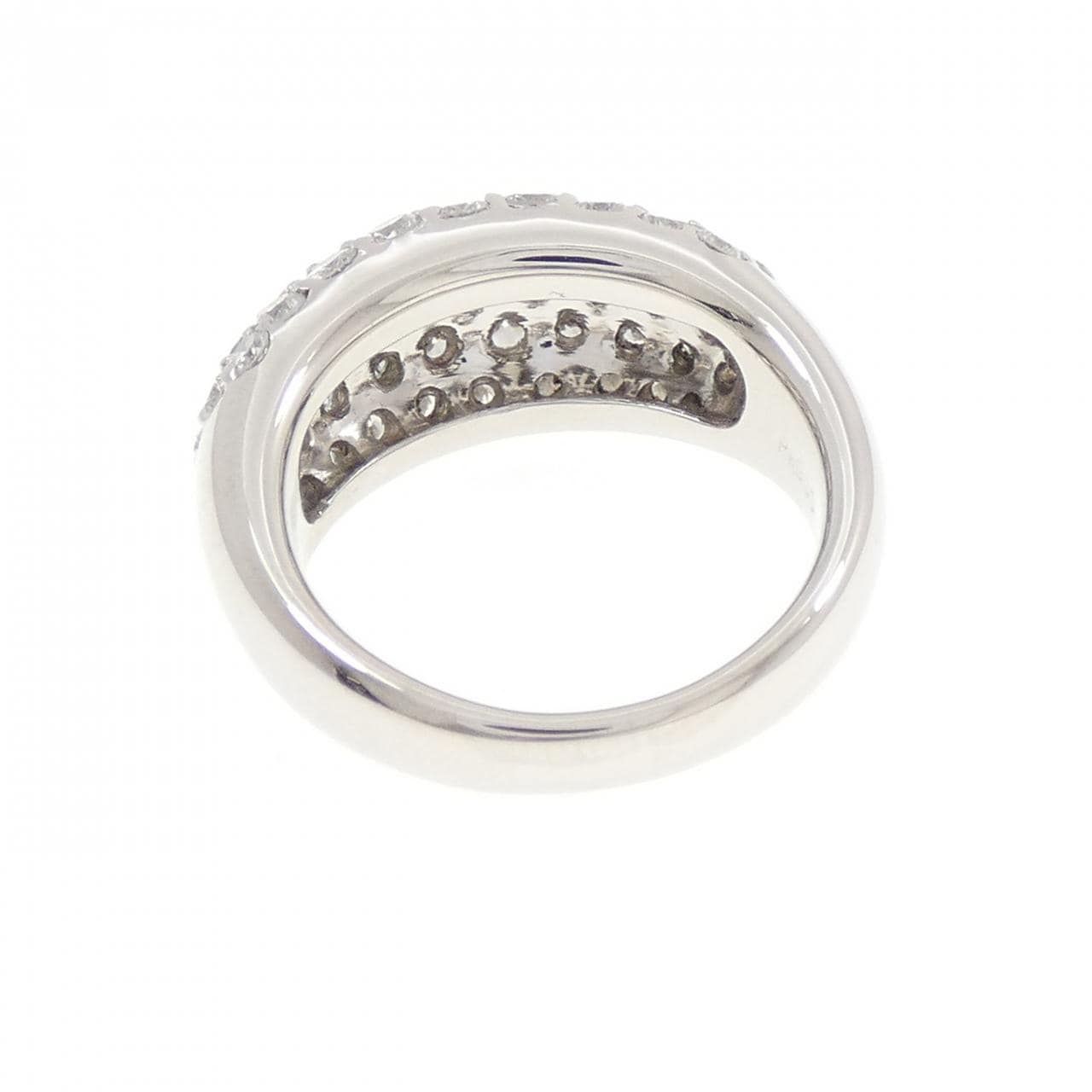 PT900 パヴェ ダイヤモンド リング 2.11CT