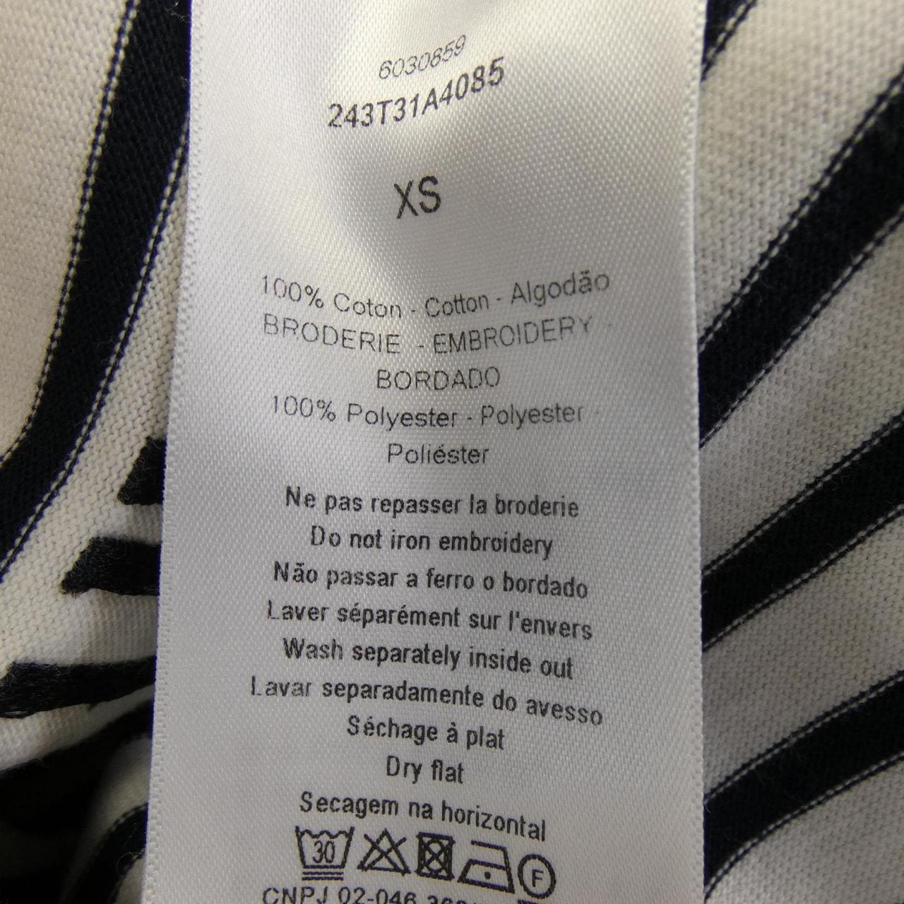 クリスチャンディオール CHRISTIAN DIOR DIORIVIERA 243T31A4085 Tシャツ