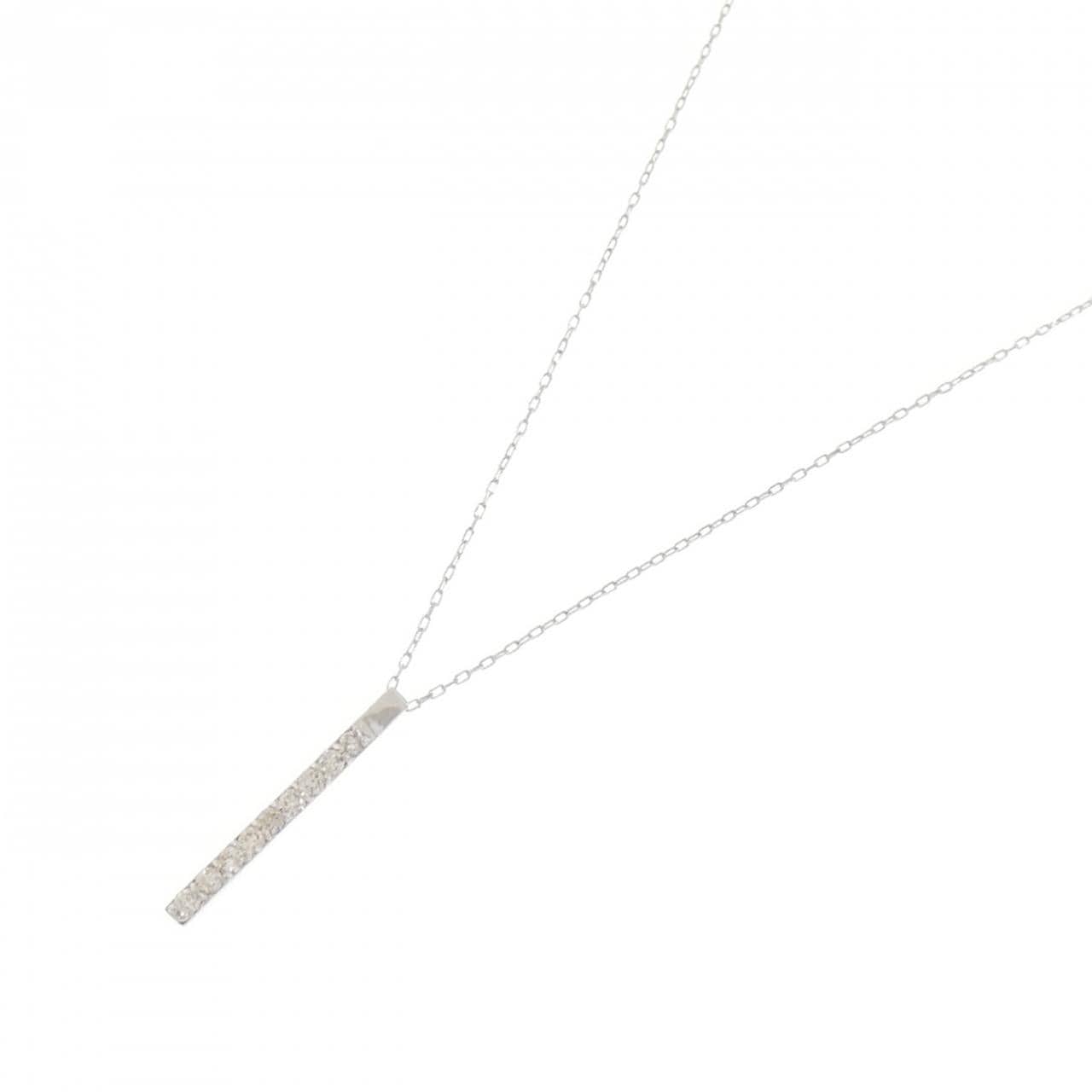 PT900/PT850 ダイヤモンド ネックレス 0.10CT