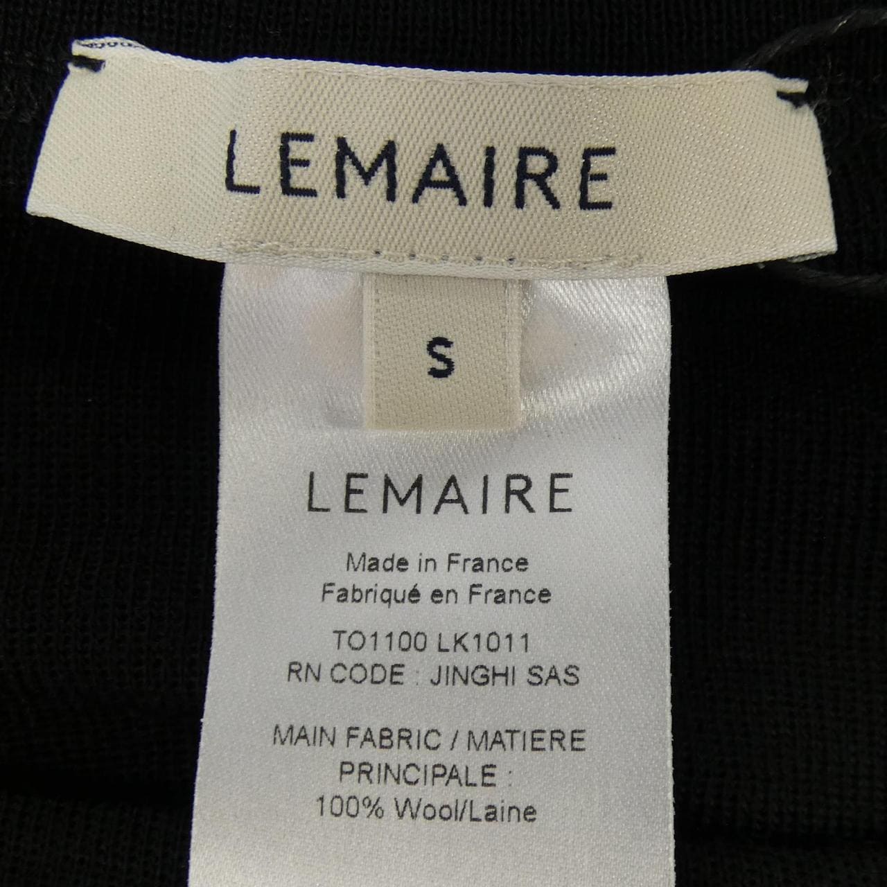 ルメール LEMAIRE TO1100 LK1011 ニット