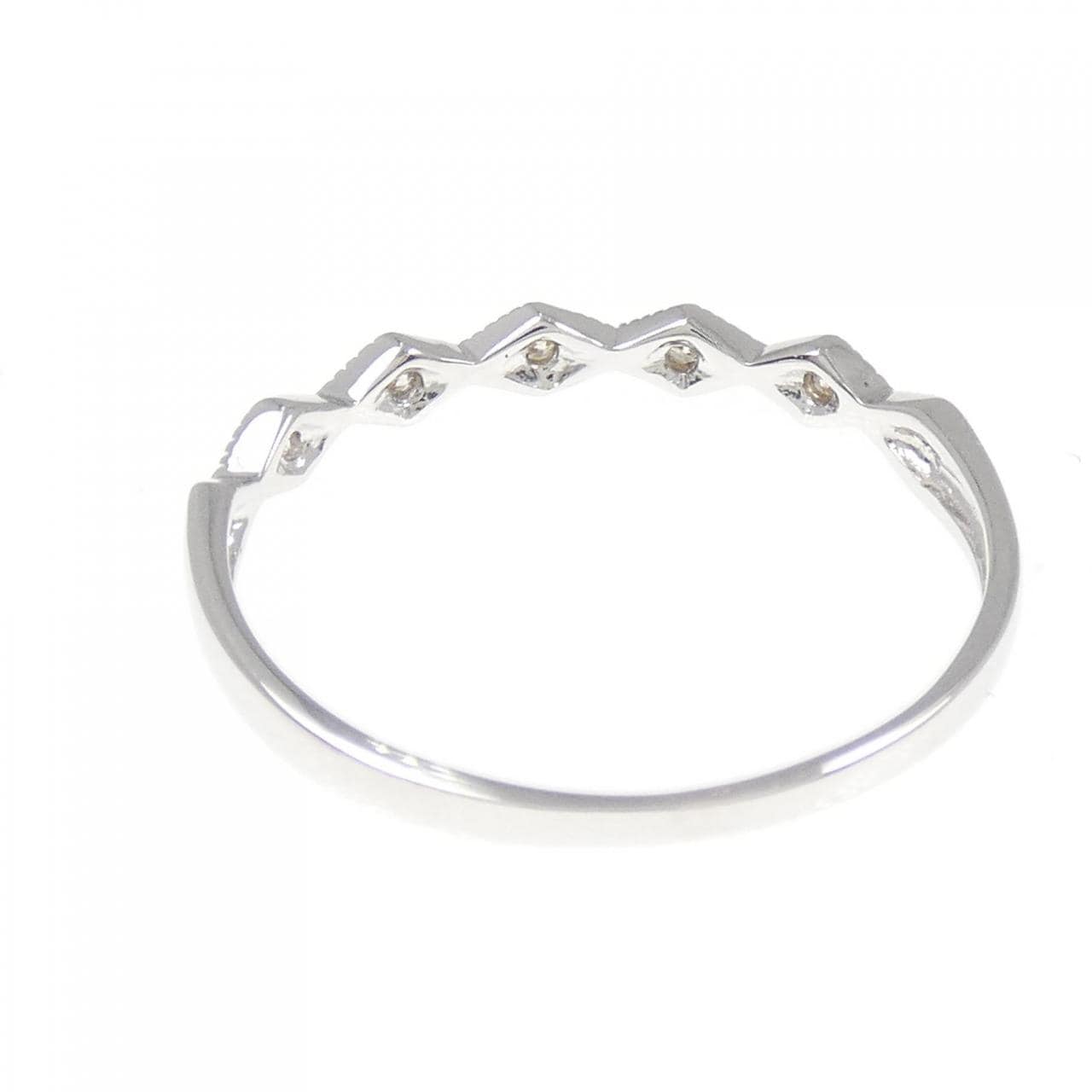 K10WG ダイヤモンド リング 0.05CT