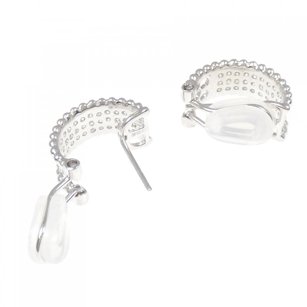 K18WG ダイヤモンド ピアス/イヤリング 0.50CT