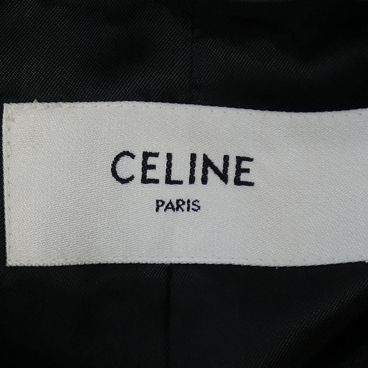 セリーヌ CELINE SPENCER CAPTAIN JACKET 2V75F6700 ノーカラージャケット