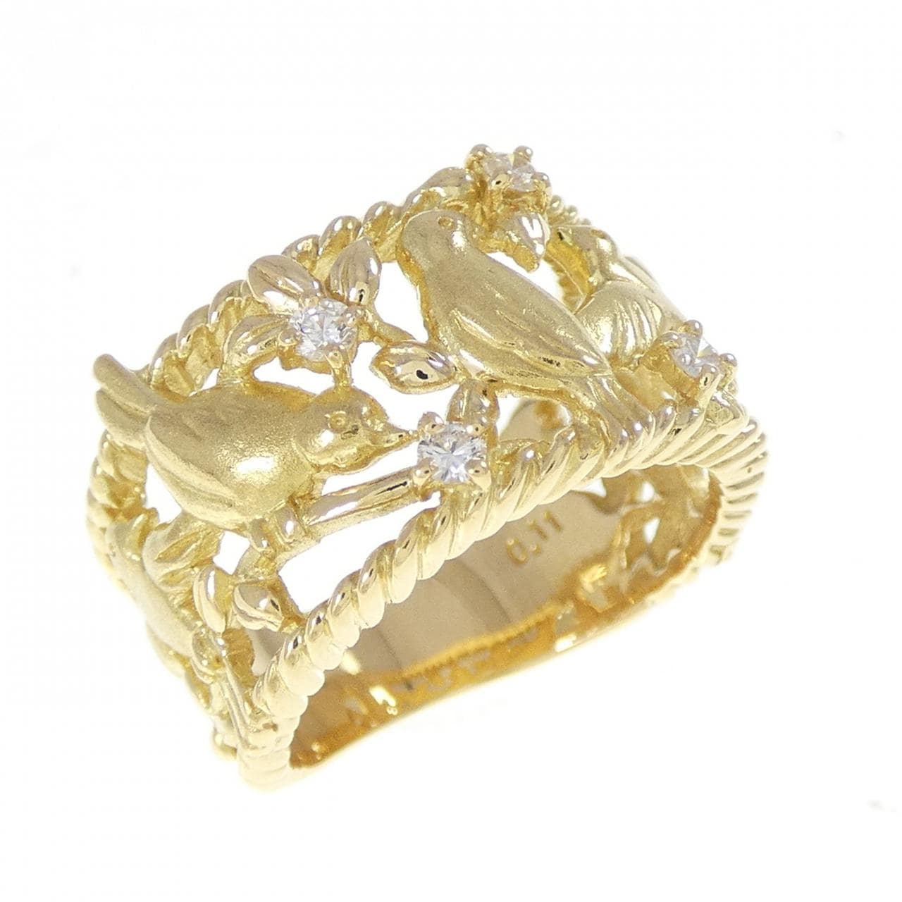 タサキ ダイヤモンド リング 0.11CT