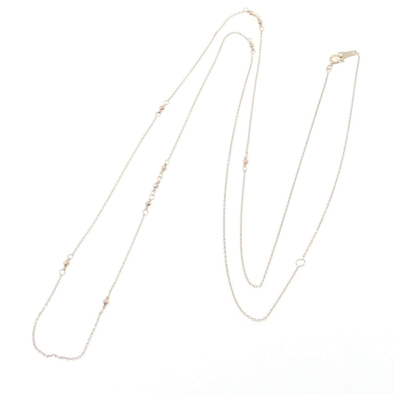 アガット K10YG ネックレス