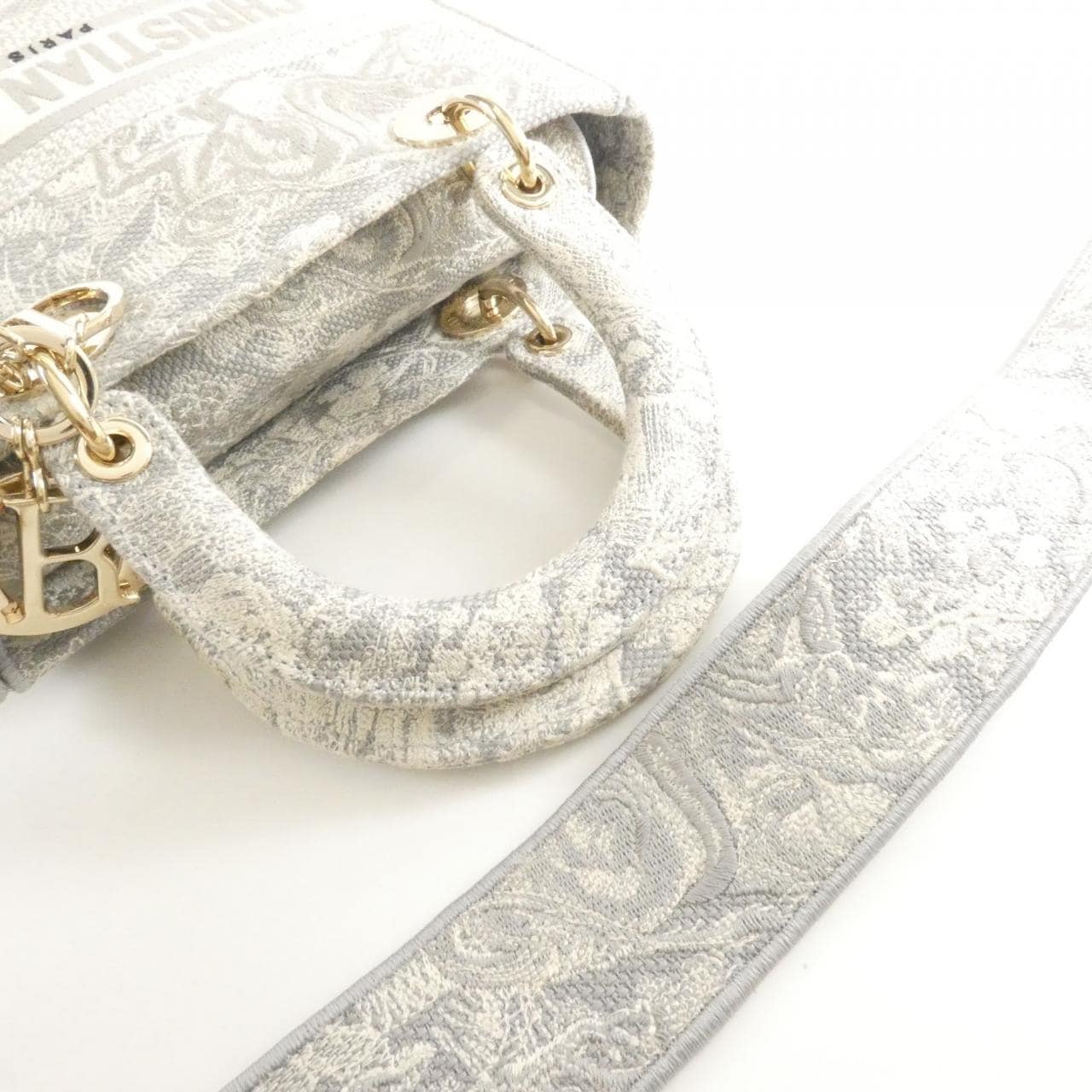 クリスチャンディオール トワル ドゥ ジュイ リバース レディ ディーライト ミディアム M0565ORGO バッグ