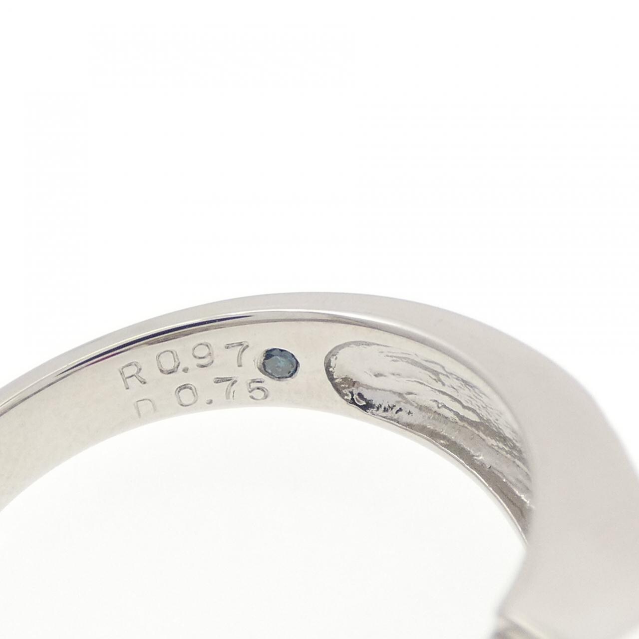 PT900 ルビー リング 0.97CT