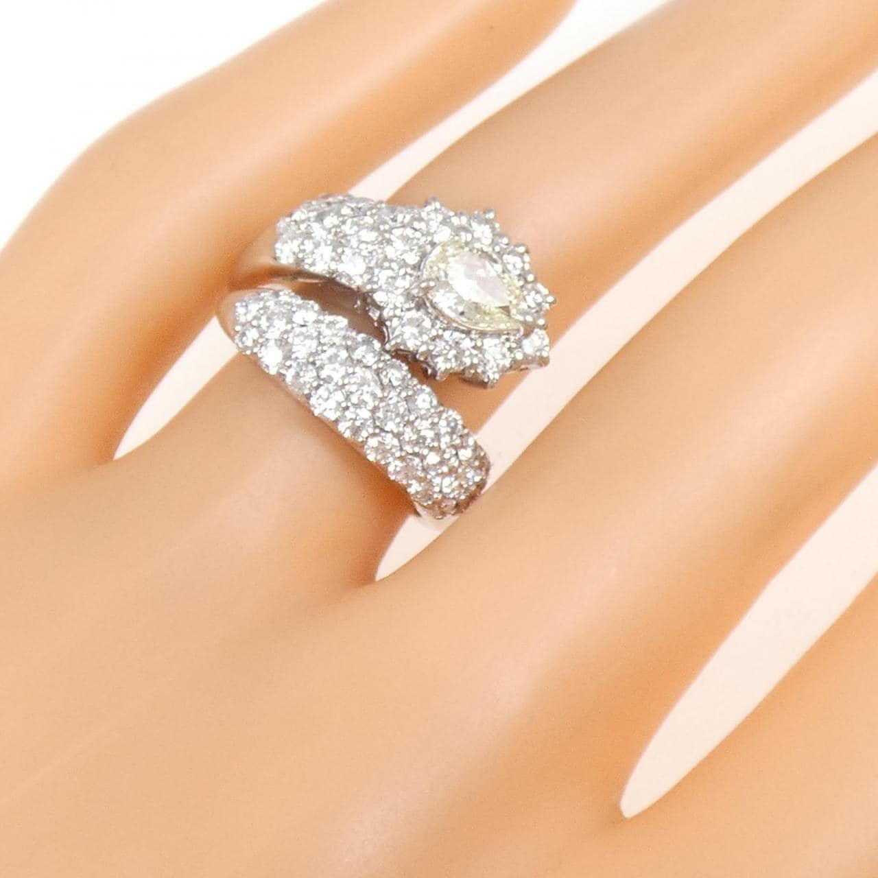 PT900 ダイヤモンド リング 0.518CT
