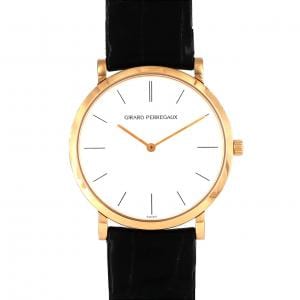 【ノーメンテナンス還元価格】ジラール･ペルゴ クラシックエレガンス PG 47620.0.52.111 PG･RG 手巻