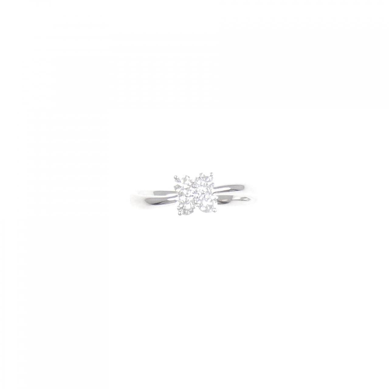 PT フラワー ダイヤモンド リング 0.30CT