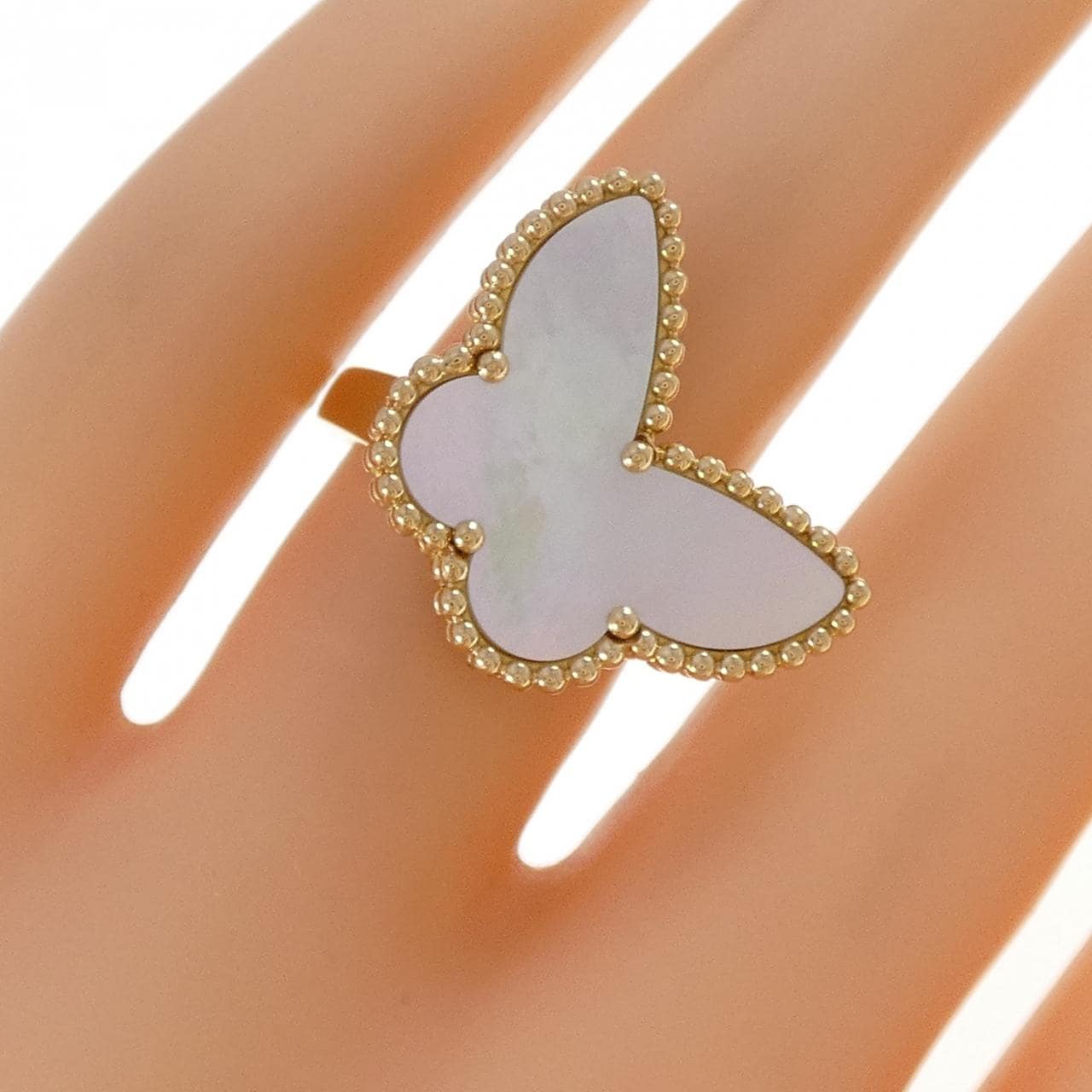 ヴァンクリーフ&アーペル ラッキーアルハンブラ リング