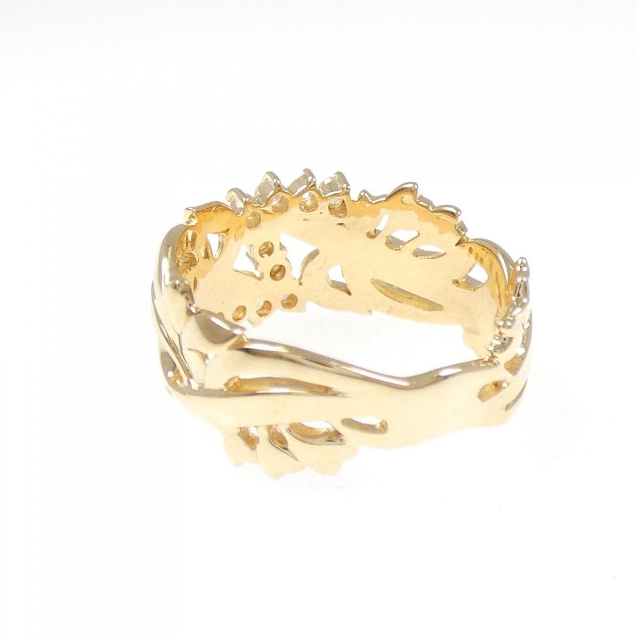 K18YG ダイヤモンド リング 0.23CT