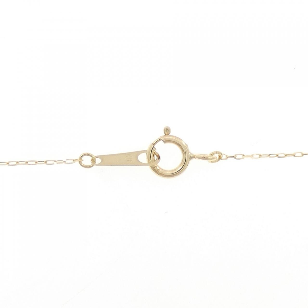 【リメイク】K18YG ダイヤモンド ネックレス 0.30CT