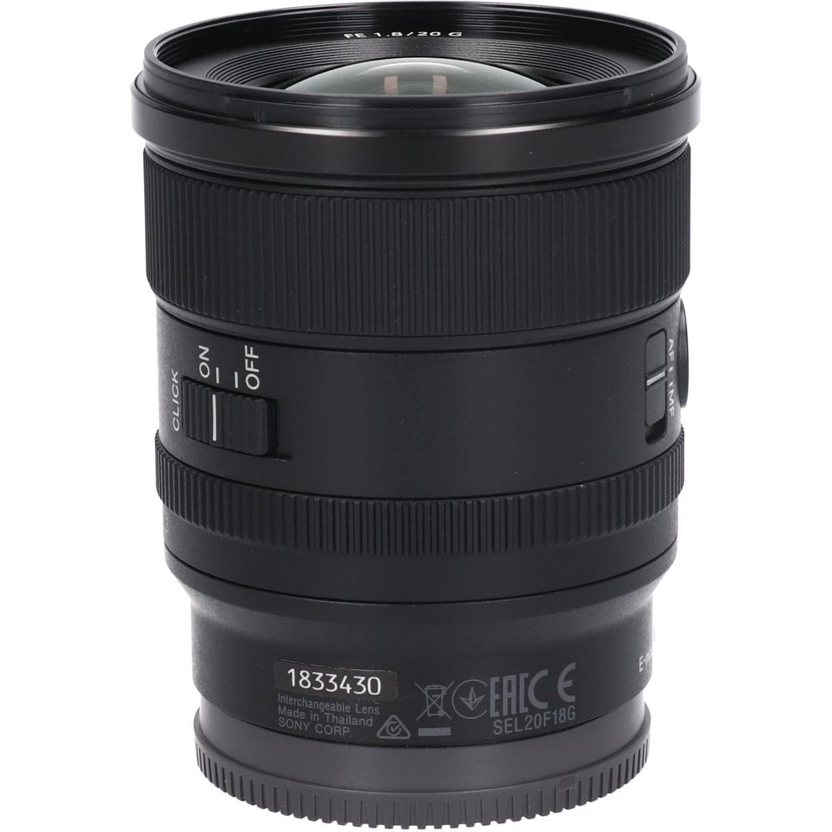 ＦＥ２０ｍｍ　Ｆ１．８Ｇ（ＳＥＬ２０Ｆ１８Ｇ）