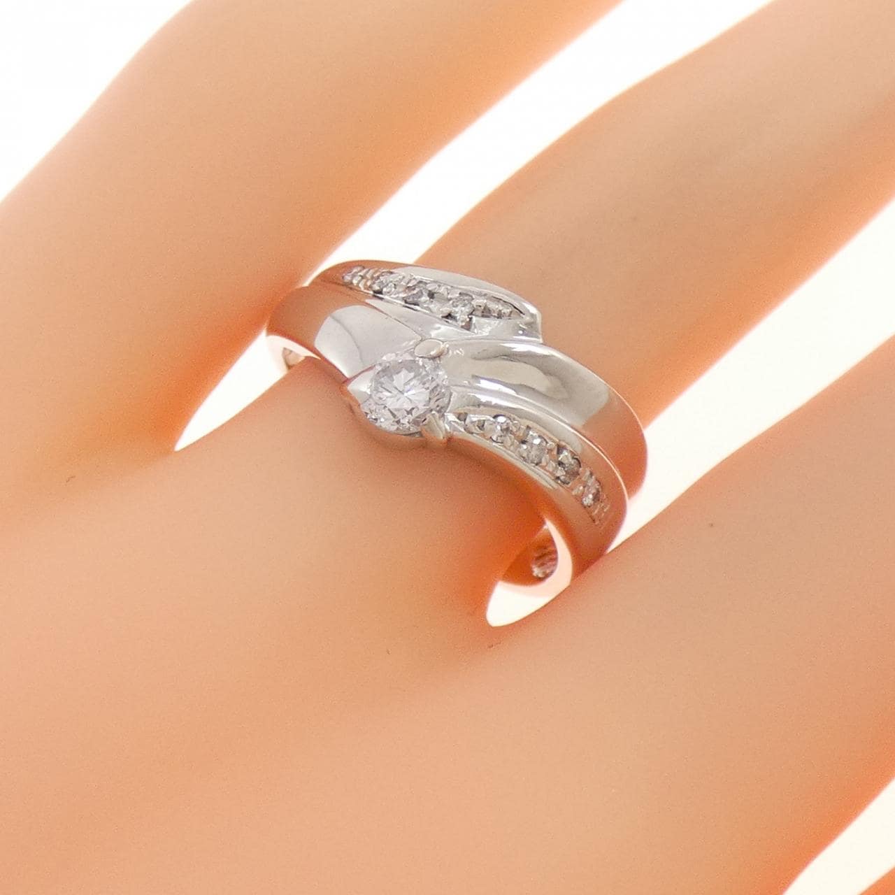 PT900 ダイヤモンド リング 0.30CT