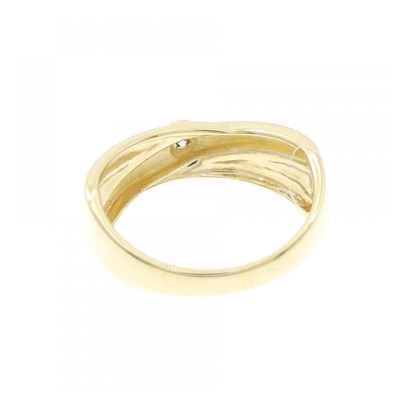 K18YG ダイヤモンド リング 0.13CT