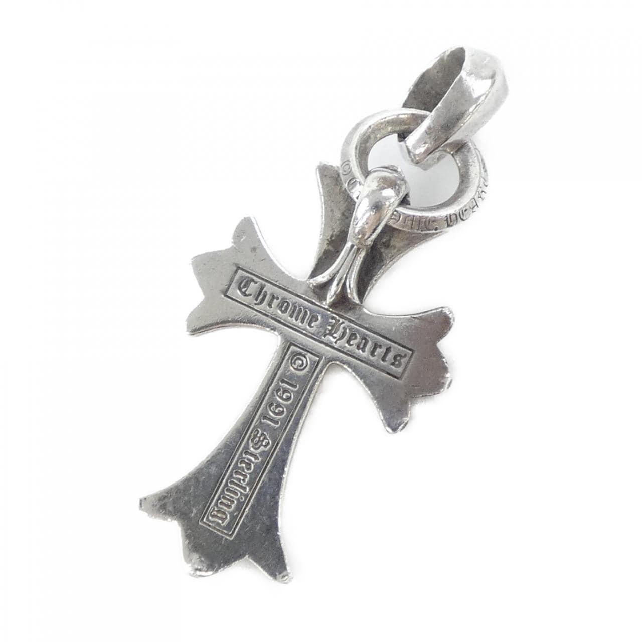 クロムハーツ CHROME HEARTS CH CROSS SML W/ATTACHED BALE 206015018SLVXXX208 ペンダント
