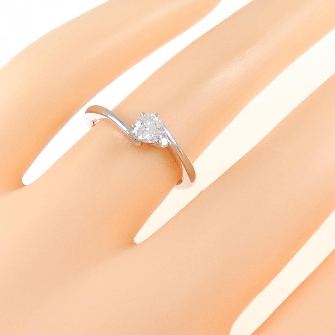 PT900 ダイヤモンド リング 0.255CT E VS2 VG