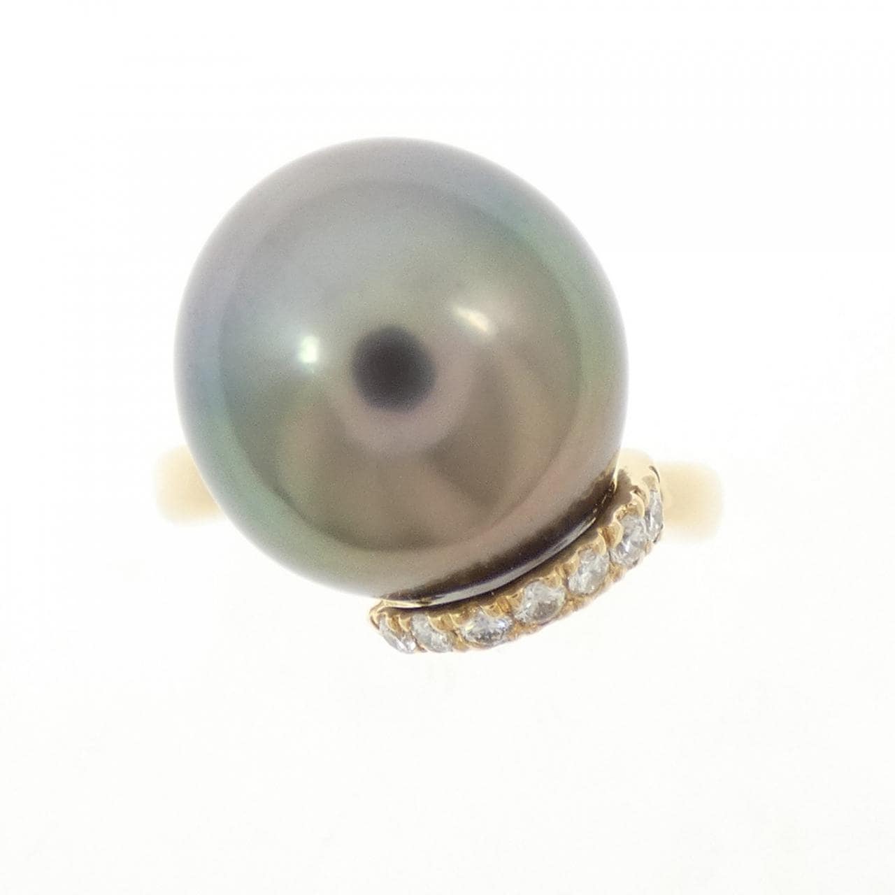 タサキ 黒蝶パール リング 13.1mm