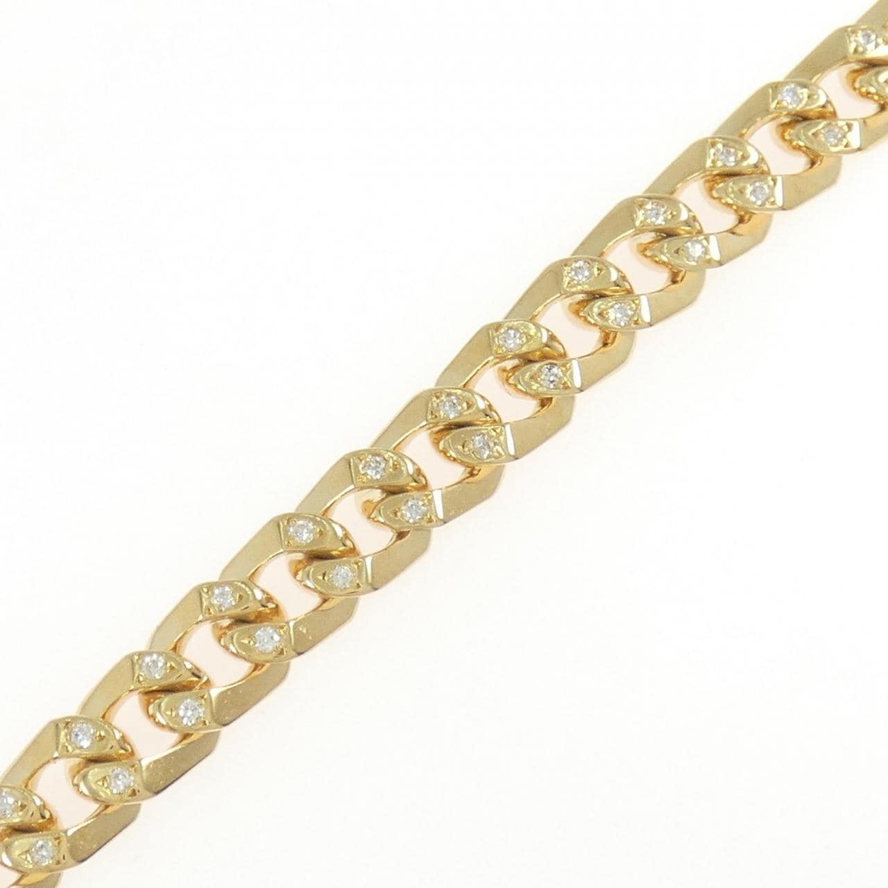 K18YG ダイヤモンド ブレスレット 0.60CT