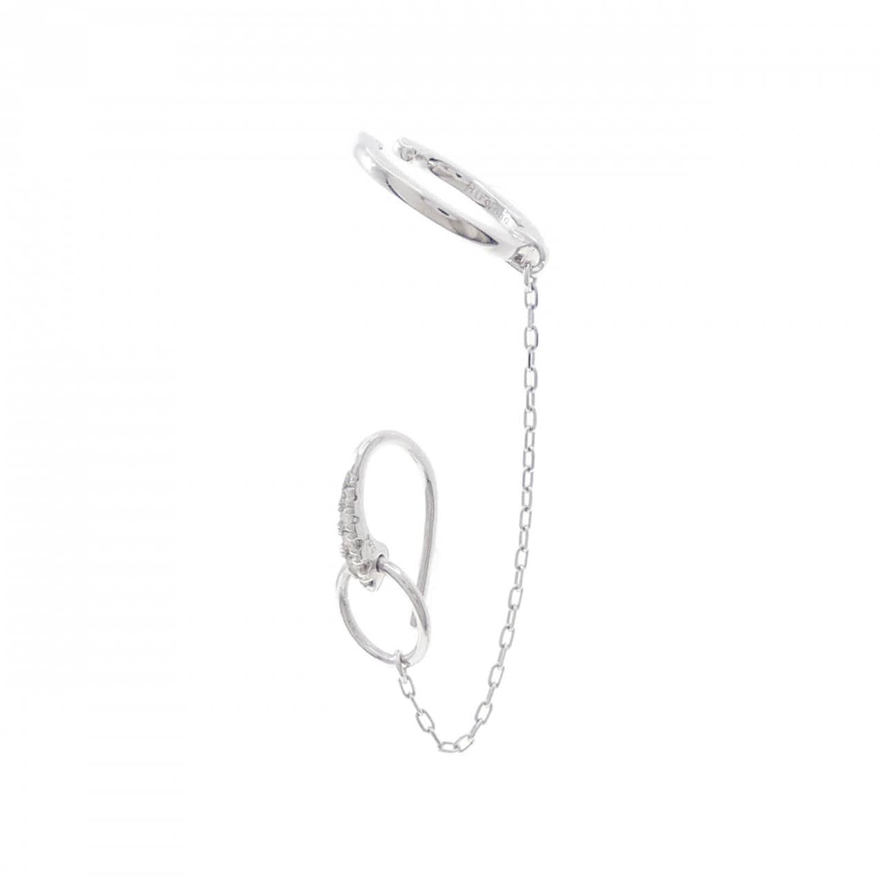 ヒロタカ ムザール ピアス イヤーカフ 0.04CT 片耳