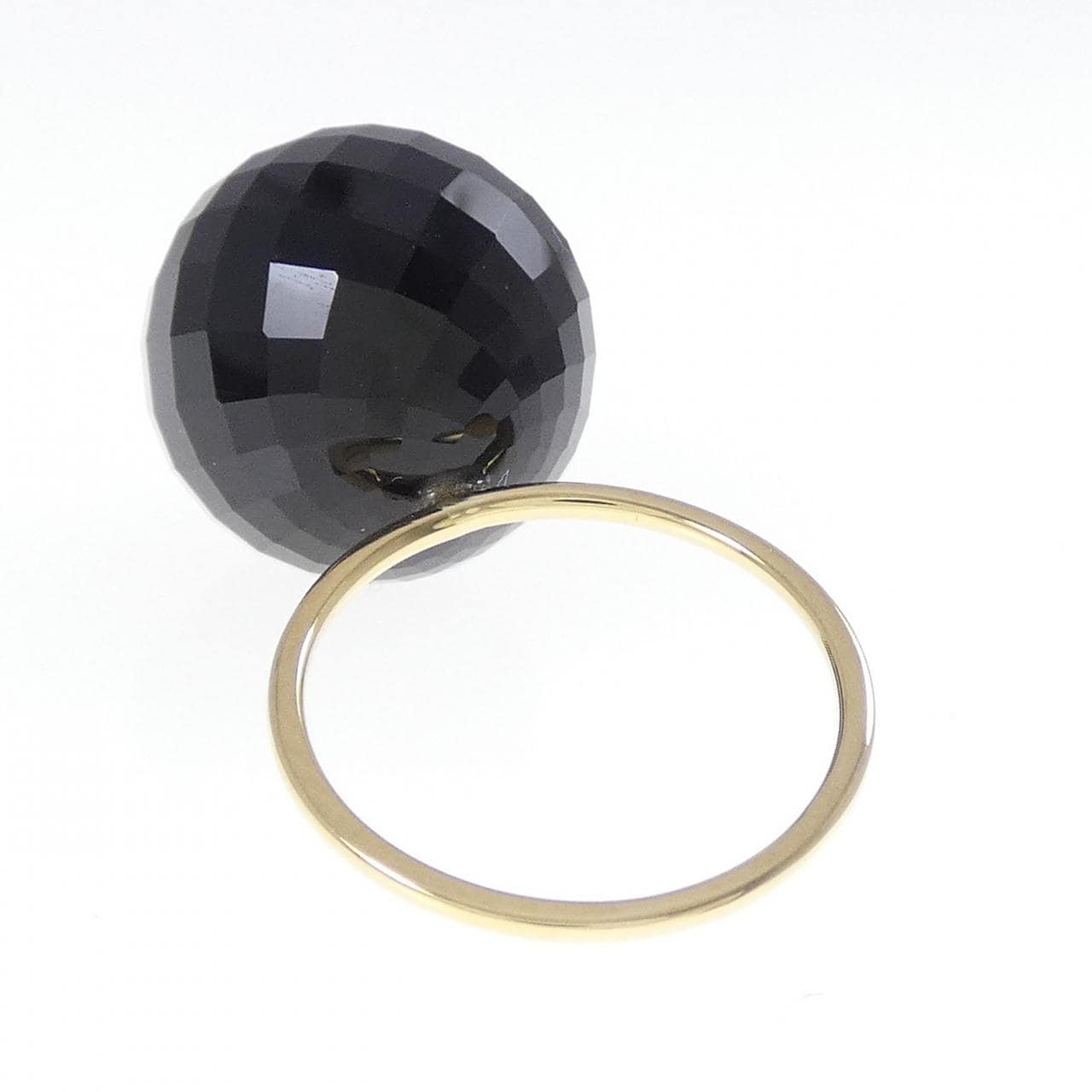 750YG オニキス リング