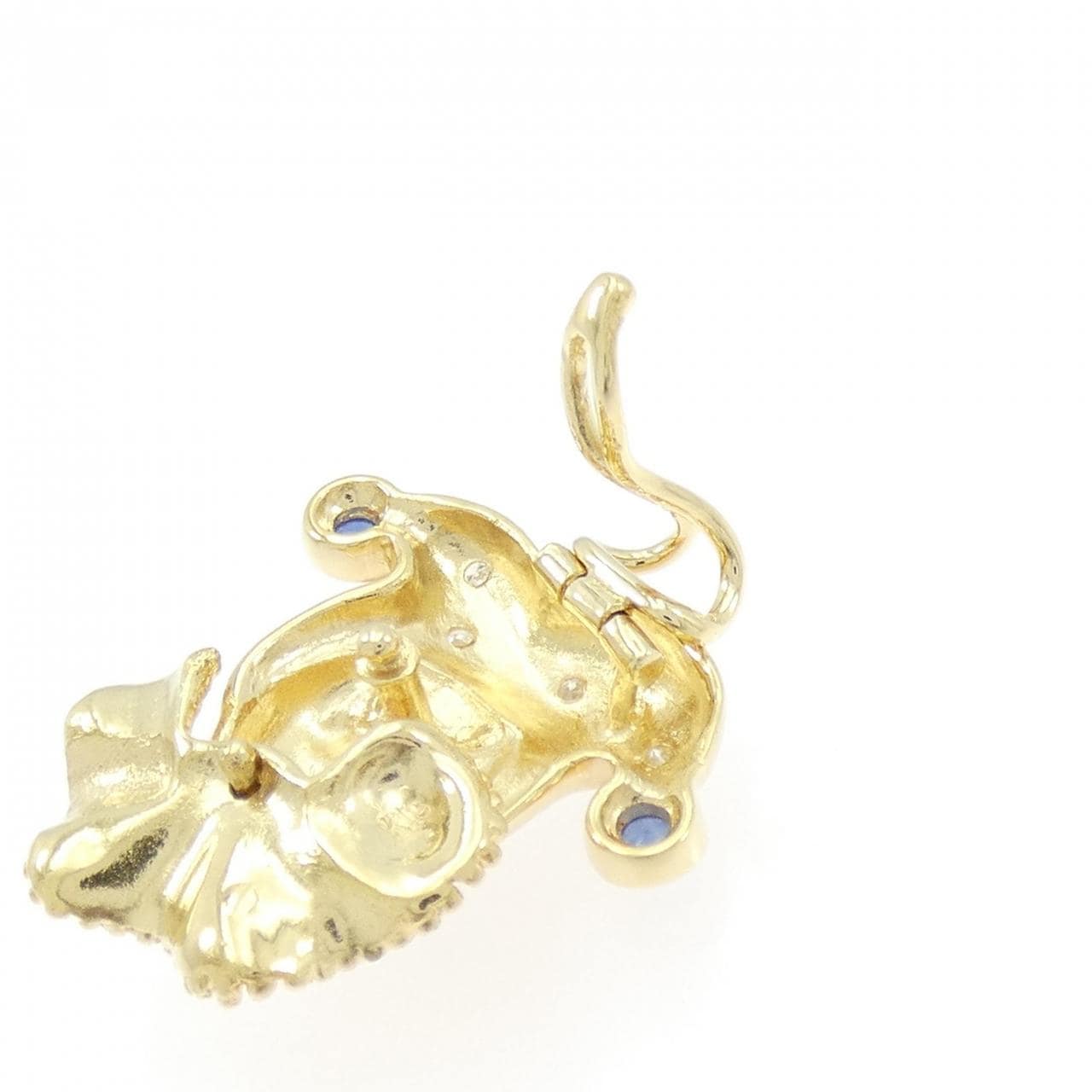 K18YG ピエロ カラーストーン ペンダント