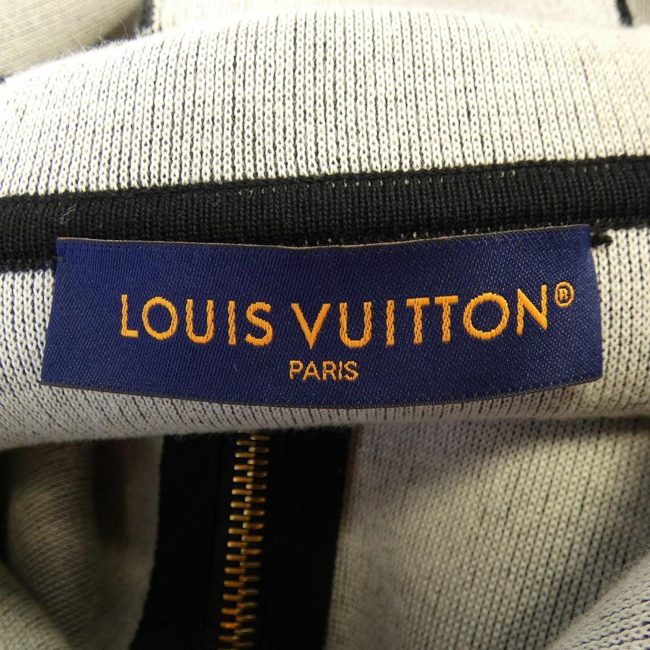 ルイヴィトン LOUIS VUITTON グラフィックインターシャジップコットンフーディ HRN89WAUR パーカー