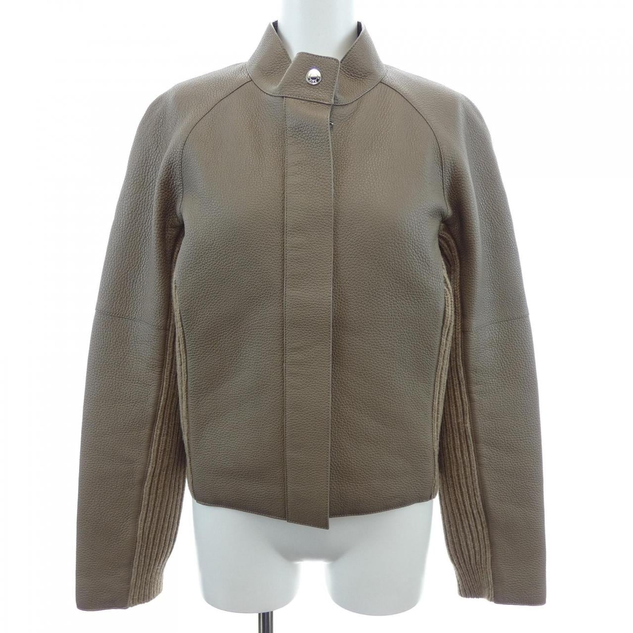 エルメス HERMES 3H1215D2 レザージャケット