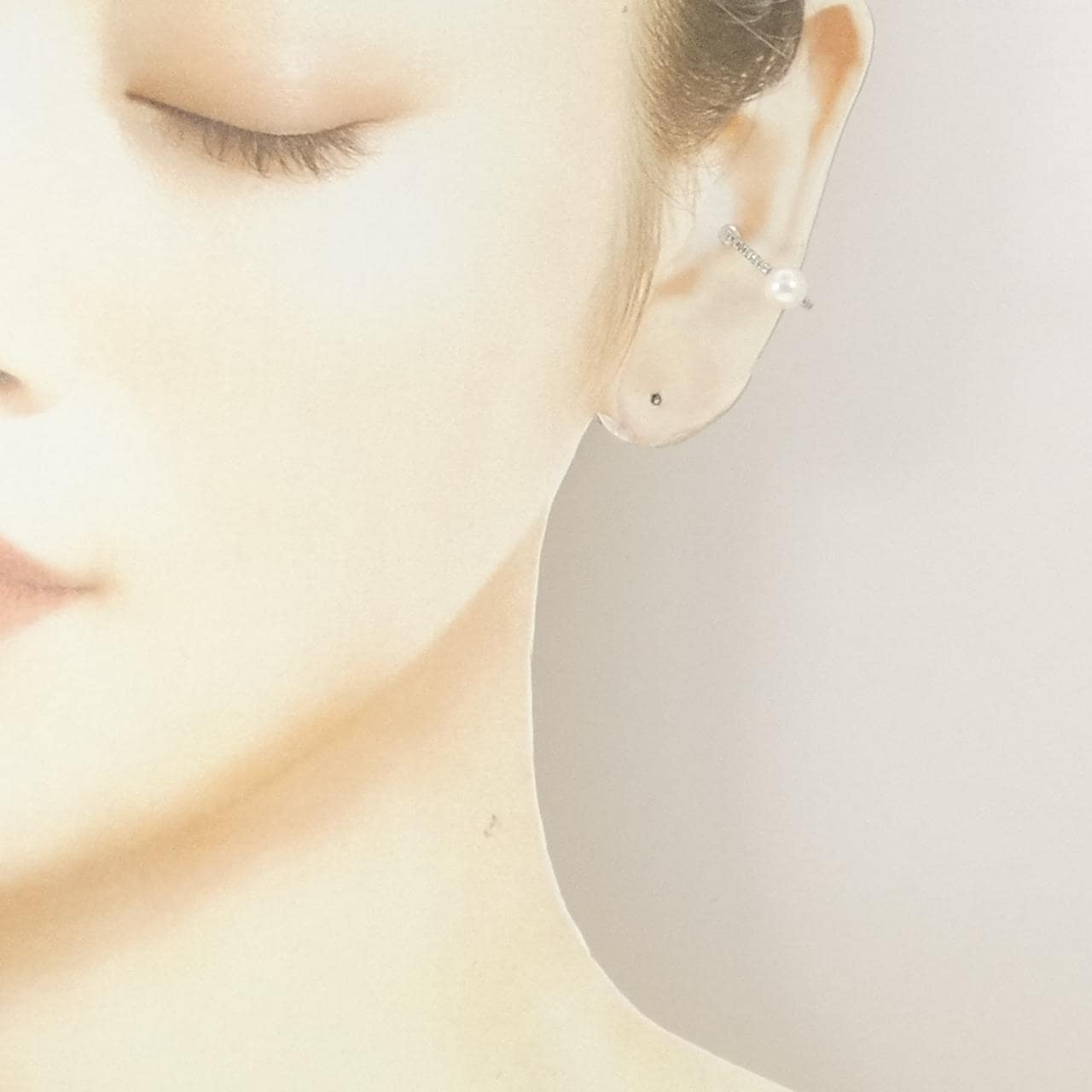 ヒロタカ アコヤパール イヤーカフ 5.8mm