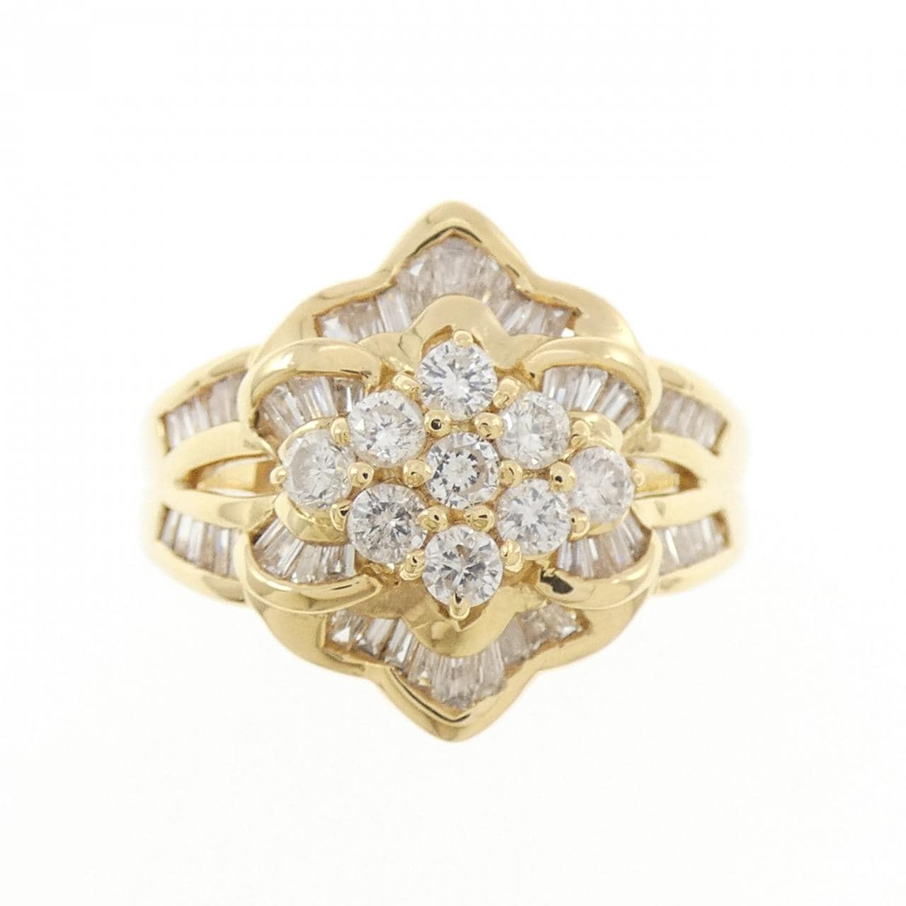 K18YG ダイヤモンド リング 1.00CT