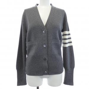 トムブラウン THOM BROWNE 4-BAR ミラノクラシックⅤネック FKC207A カーディガン