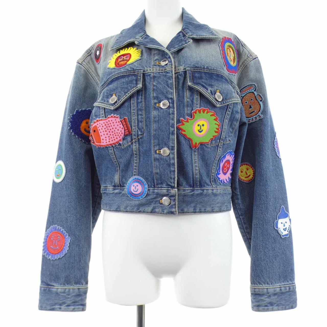 ルイヴィトン LOUIS VUITTON FOJA37GM1 草間彌生 デニムジャケット