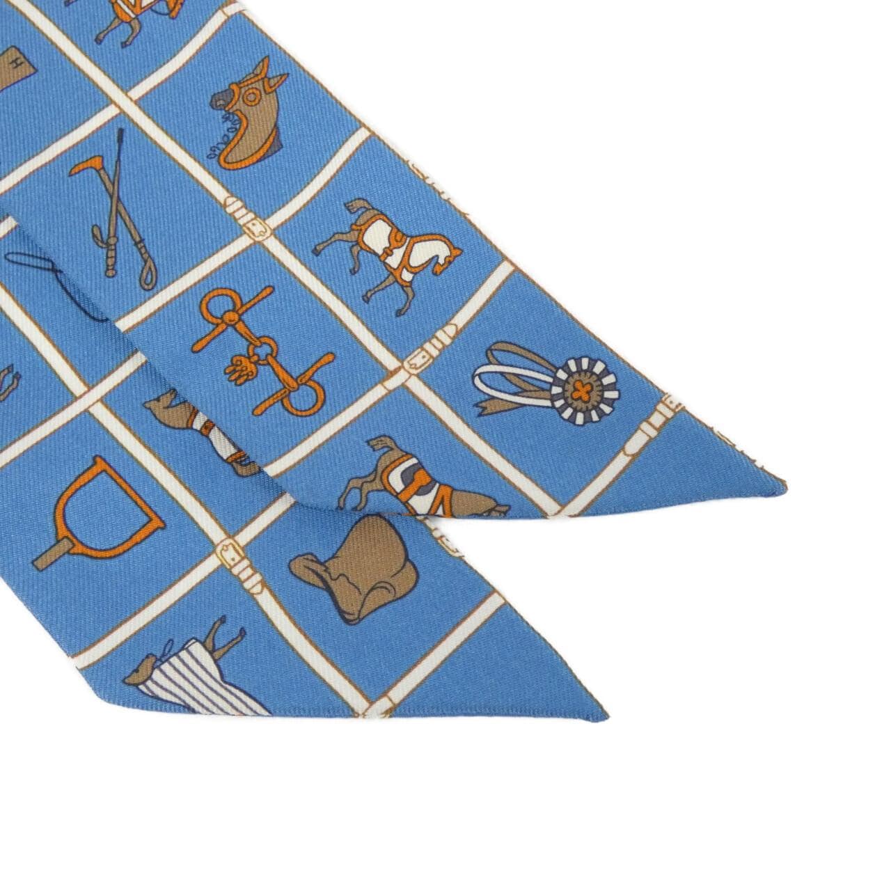 HERMES COUVERTURES ET TENUES Twilly 061356S Scarf