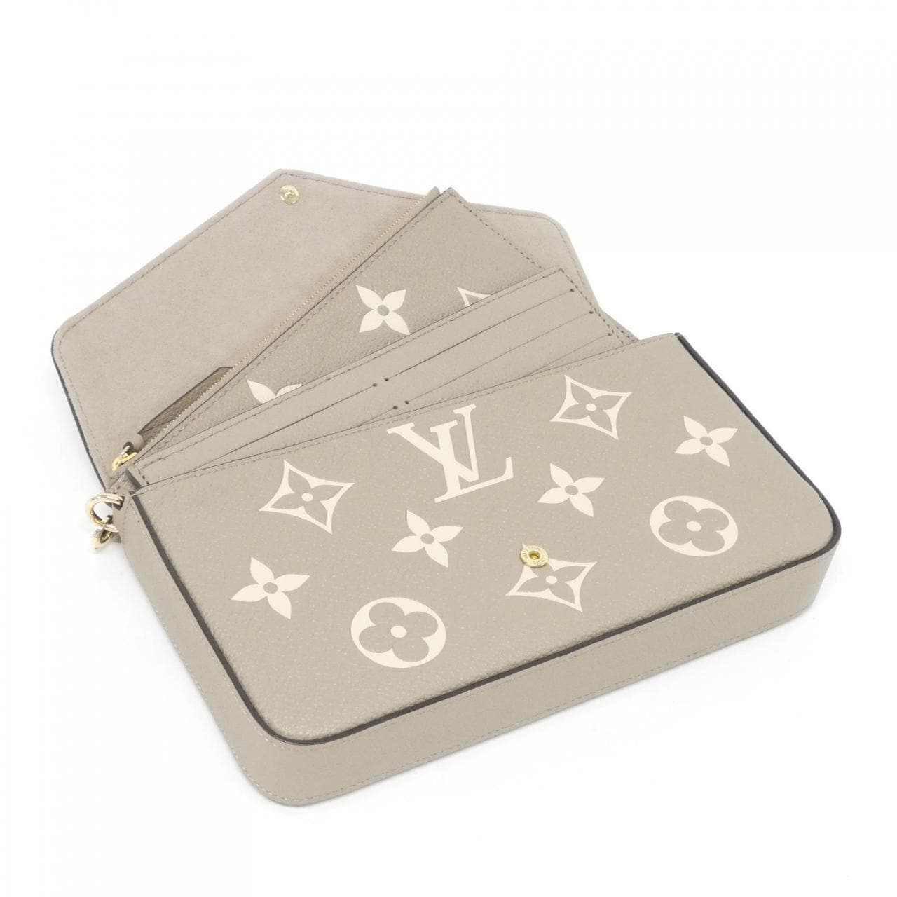 ルイヴィトン バイカラー モノグラム アンプラント ポシェット フェリシー M82610 ショルダーバッグ