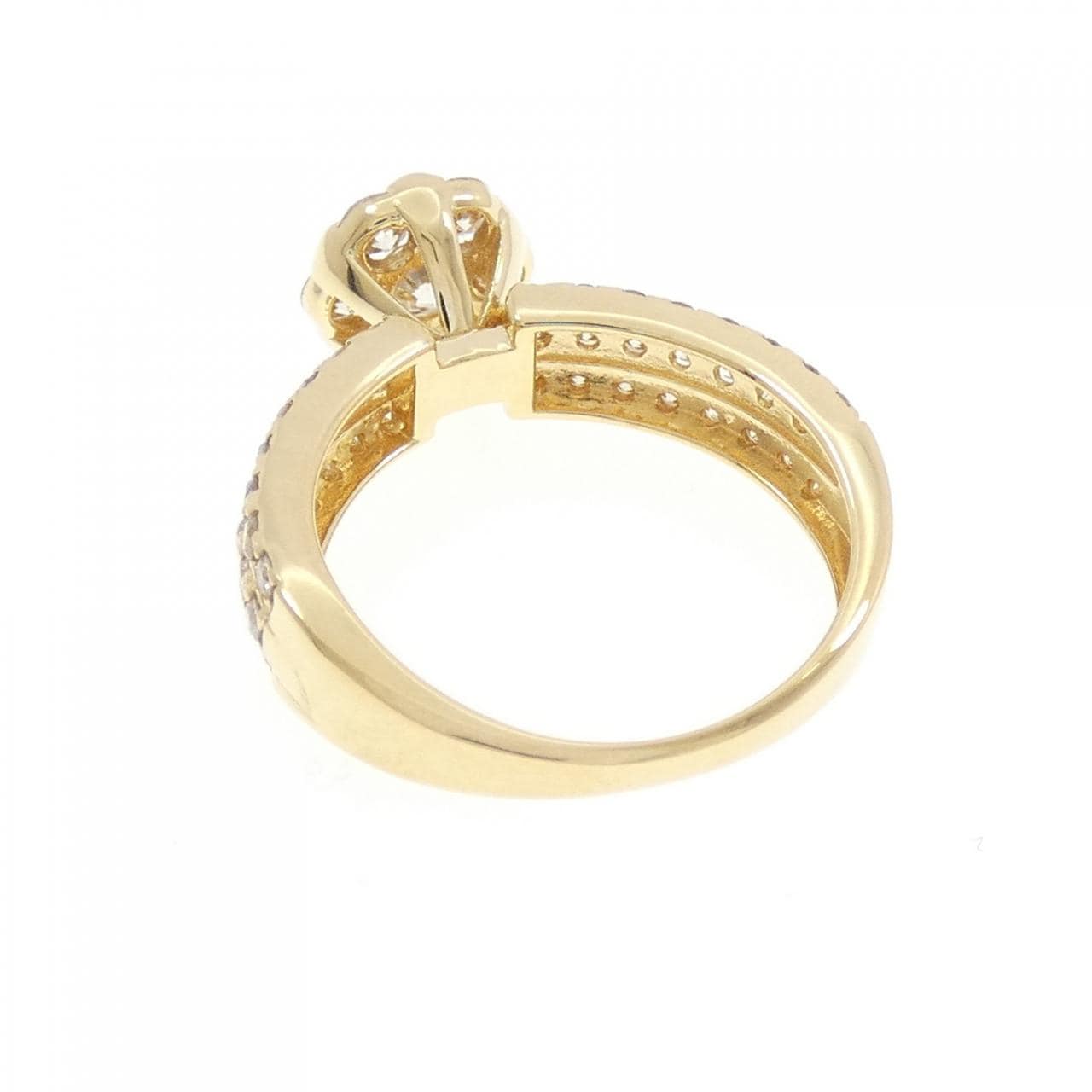 K18YG ダイヤモンド リング 1.00CT