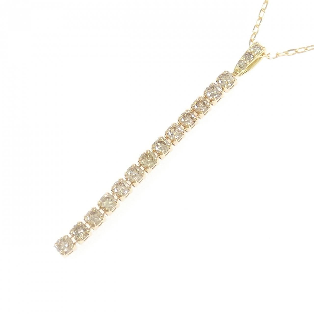 K18YG ダイヤモンド ネックレス 0.50CT