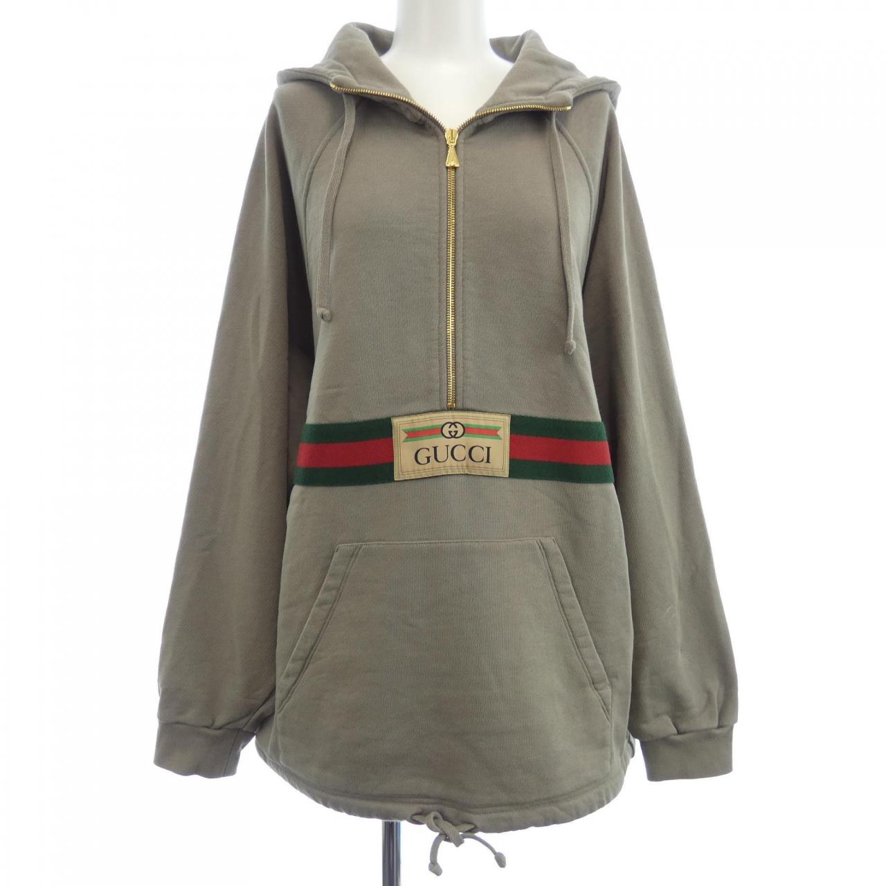 グッチ GUCCI ウエブ&GUCCIラベル付きスウェットシャツ 644656 XJC3W パーカー