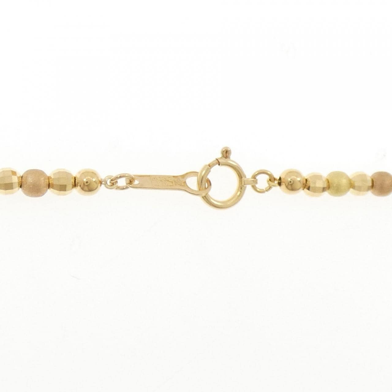 K18YG/PT850/K18PG ネックレス