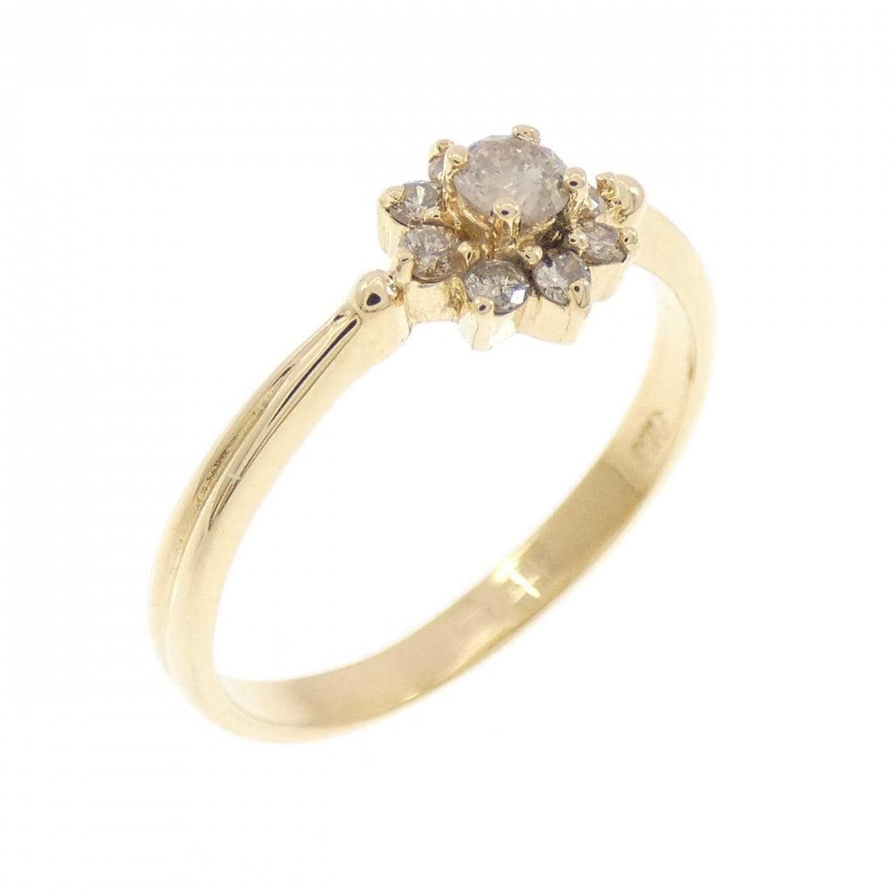 K18YG ダイヤモンド リング 0.20CT