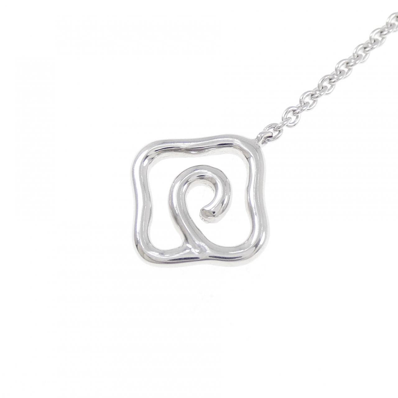 750WG ダイヤモンド ネックレス