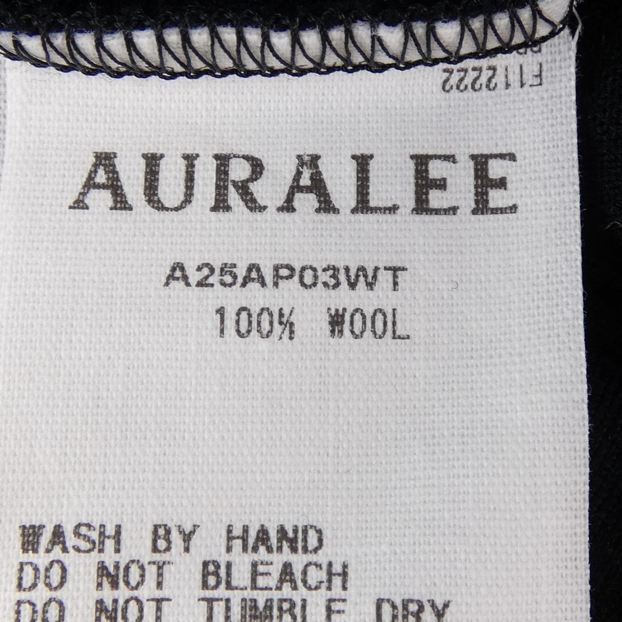 オーラリー AURALEE A25AP03WT ニット