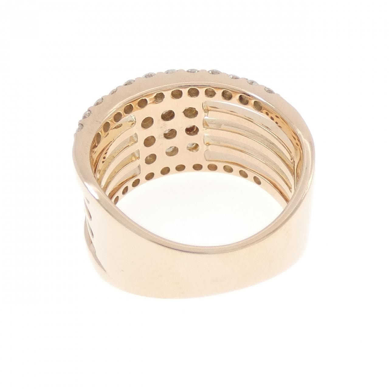 K18PG ダイヤモンド リング 1.00CT