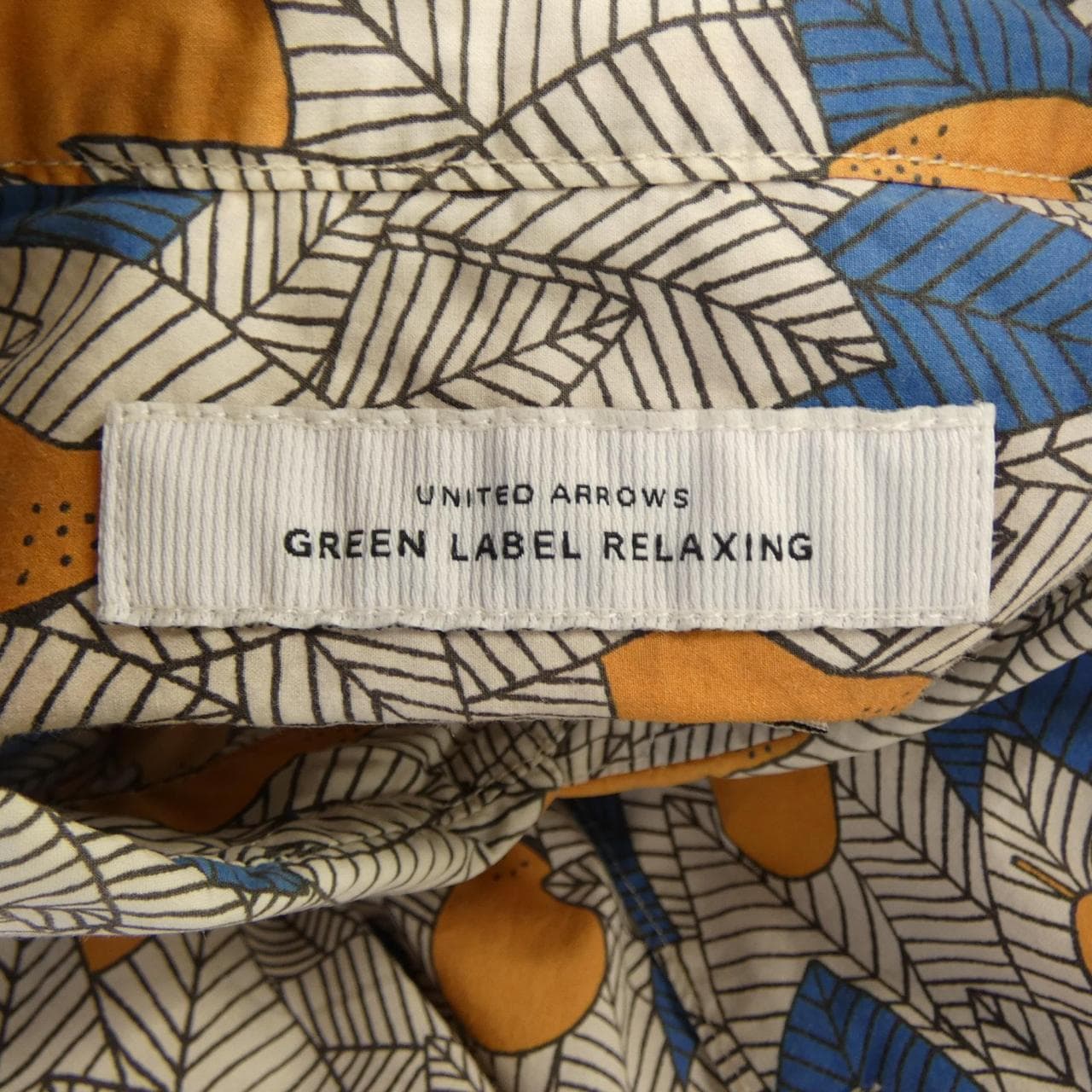 グリーンレーベルリラクシング green label relaxing 3216-699-1402 S／Sシャツ