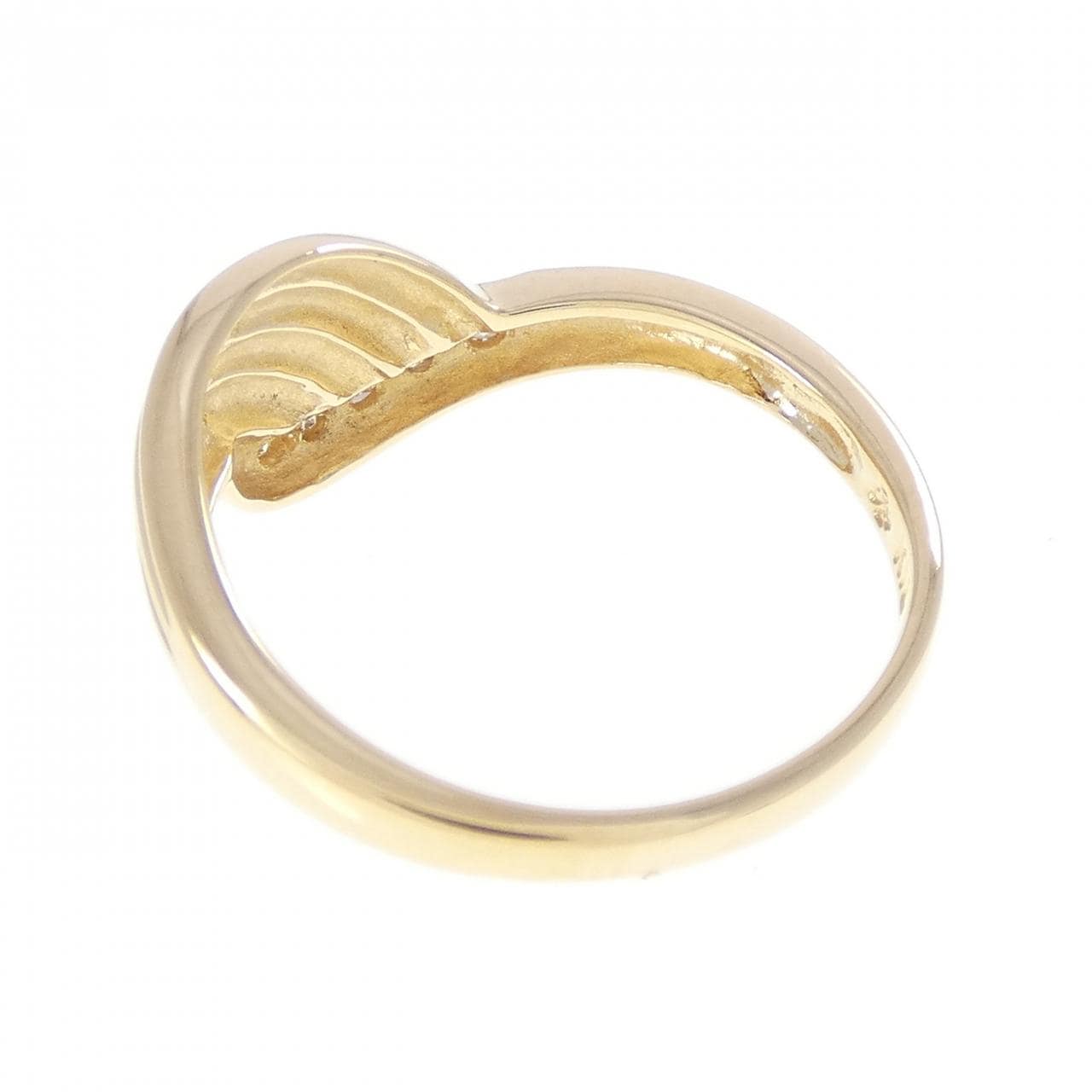 K18YG ダイヤモンド リング 0.05CT