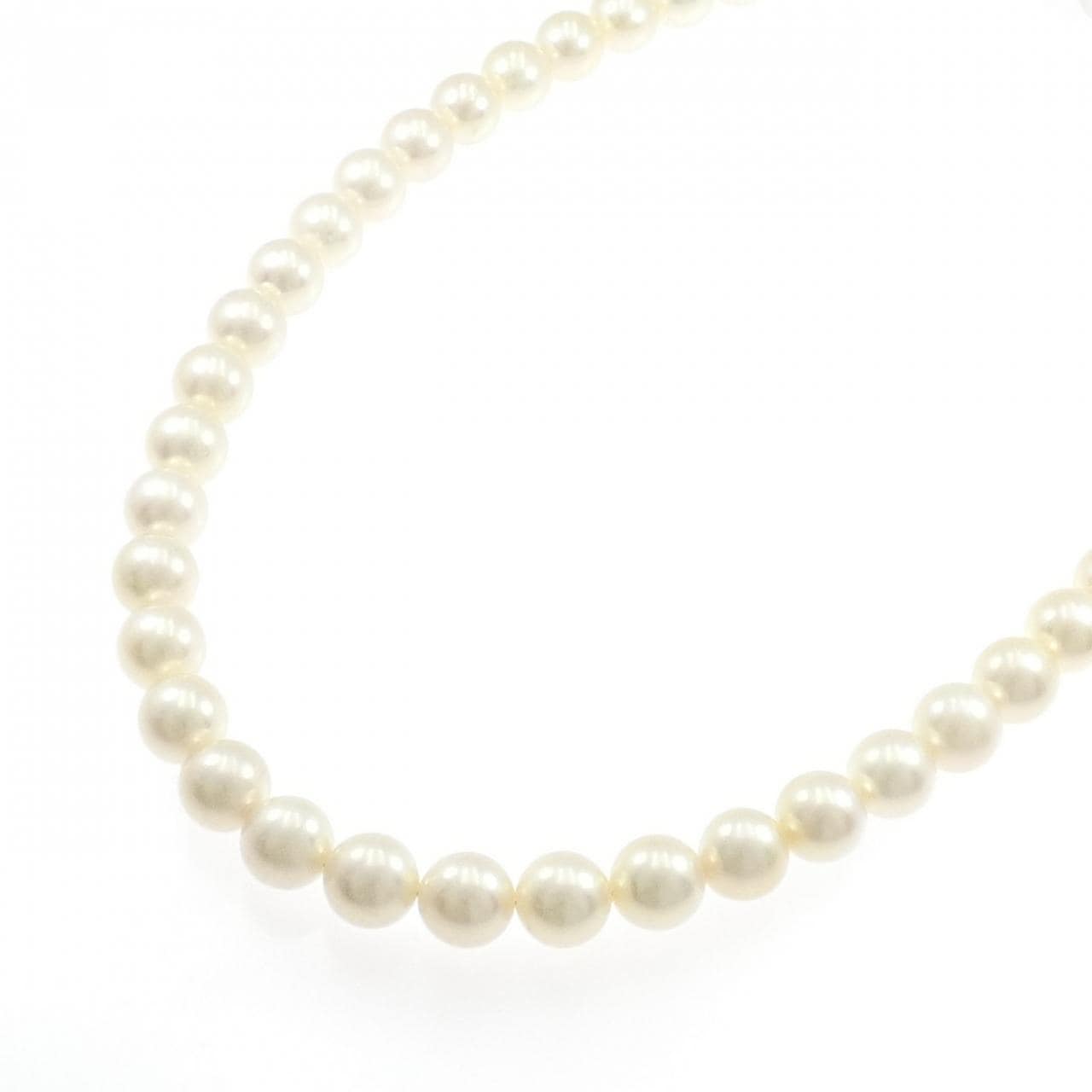 シルバークラスプ アコヤパール ネックレス 9-9.5mm
