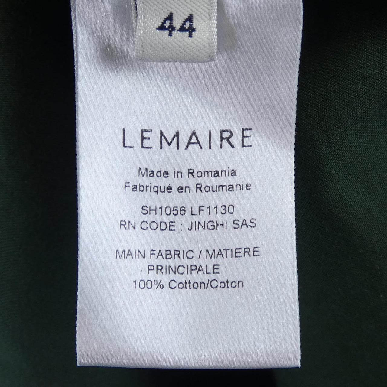 ルメール LEMAIRE SH1056 LF1130 シャツ