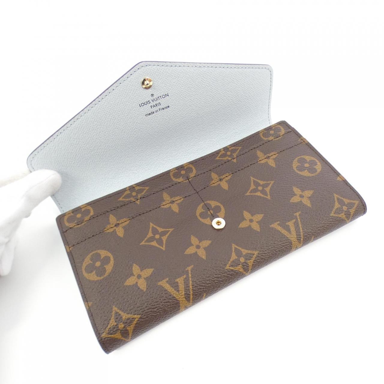 LOUIS VUITTON Monogram Portefeuille Sarah M83580 Wallet