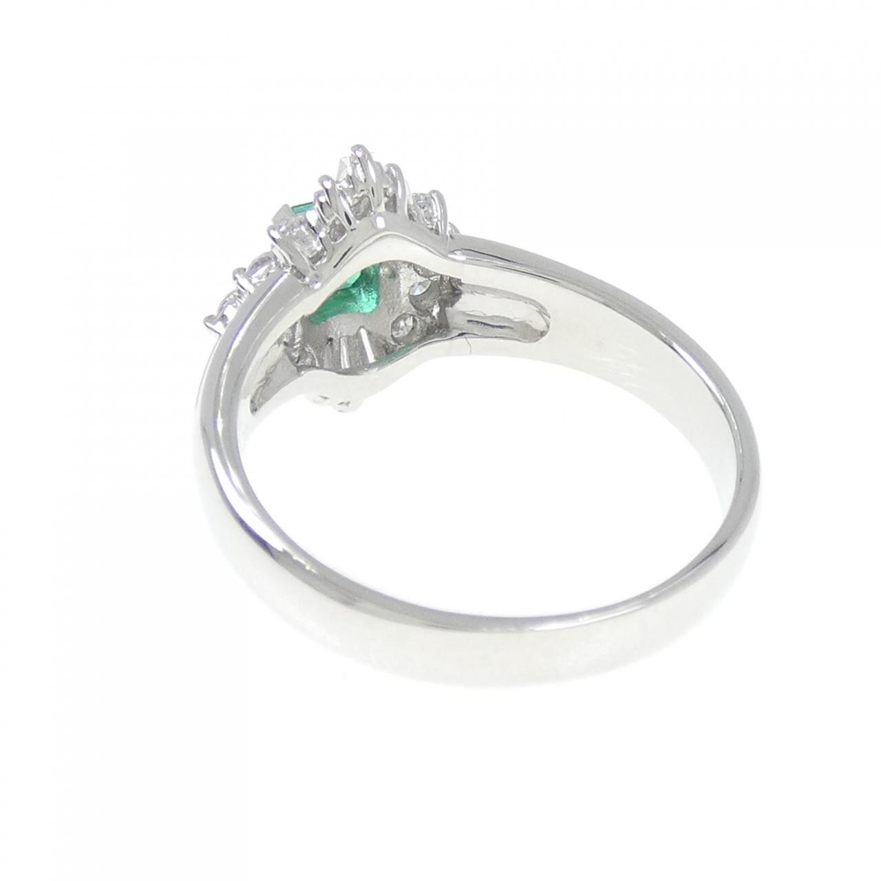 PT エメラルド リング 0.27CT